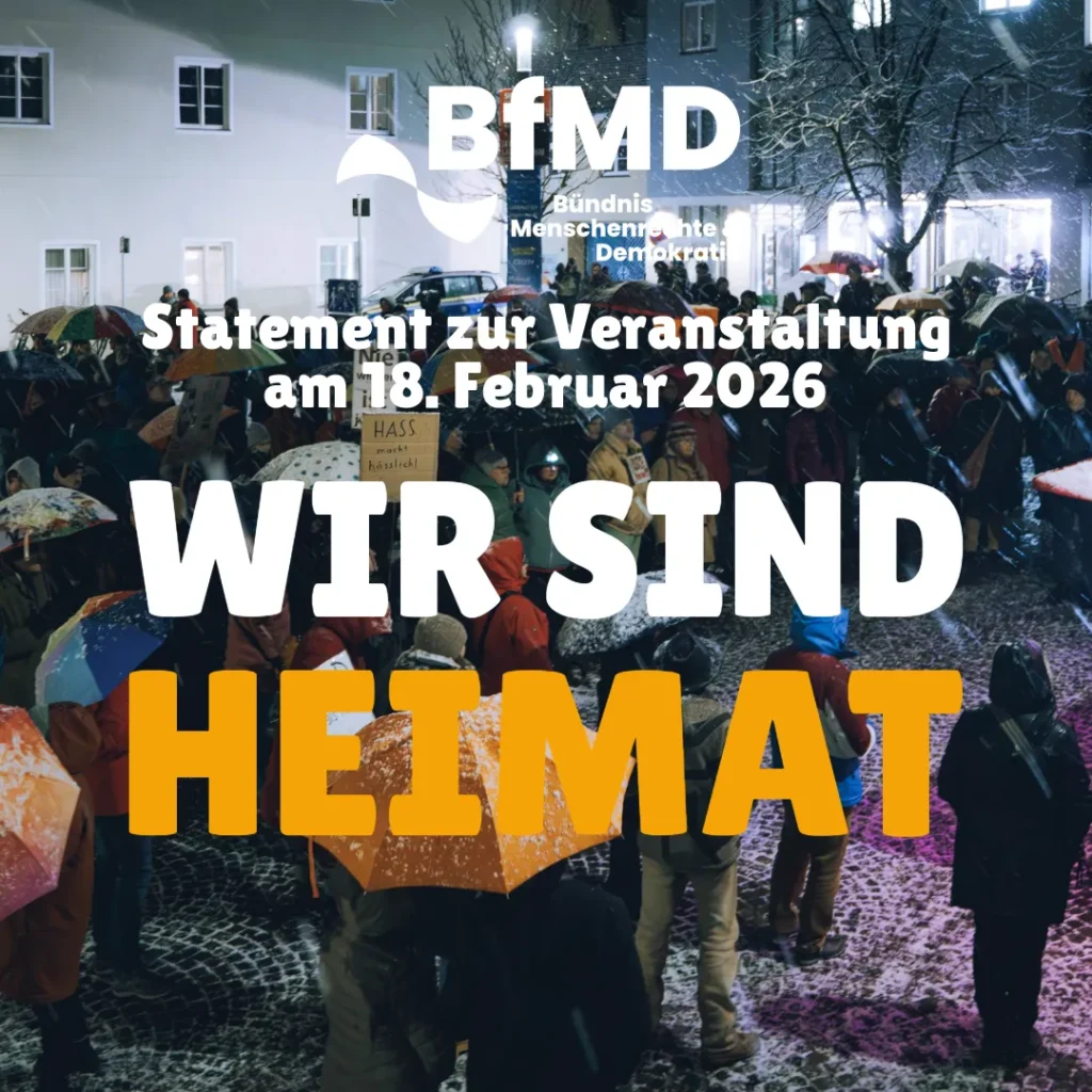 Statement zu unserer Aktion vom 18. Februar 2026 "Wir sind Heimat"